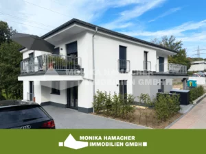 Neubau im Milchborntalweg! 3-Zimmerwohnung im Souterrain mit Terrasse und Garten