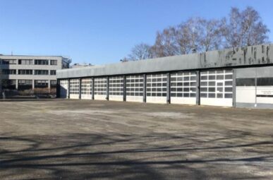 Ca. 620 m² Werk-/ Lagerhalle in direkter Lage der B1 zu vermieten!