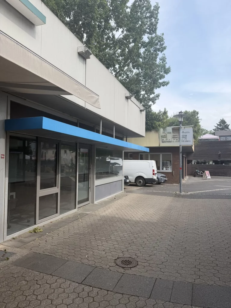 Großzügiges Ladenlokal zwischen Bahnhof & Frankfurter Straße mit Lastenaufzug + Nutzfläche im UG