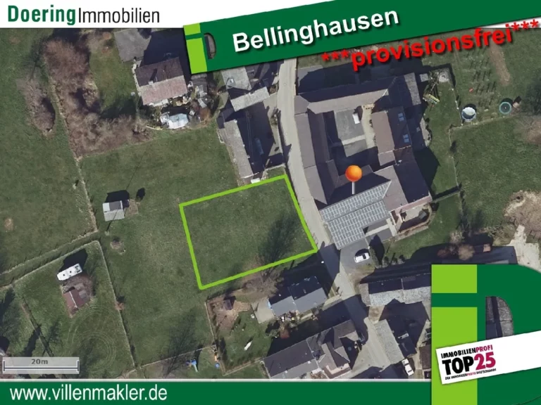 Attraktives Grundstück mit Blick auf das Siebengebirge